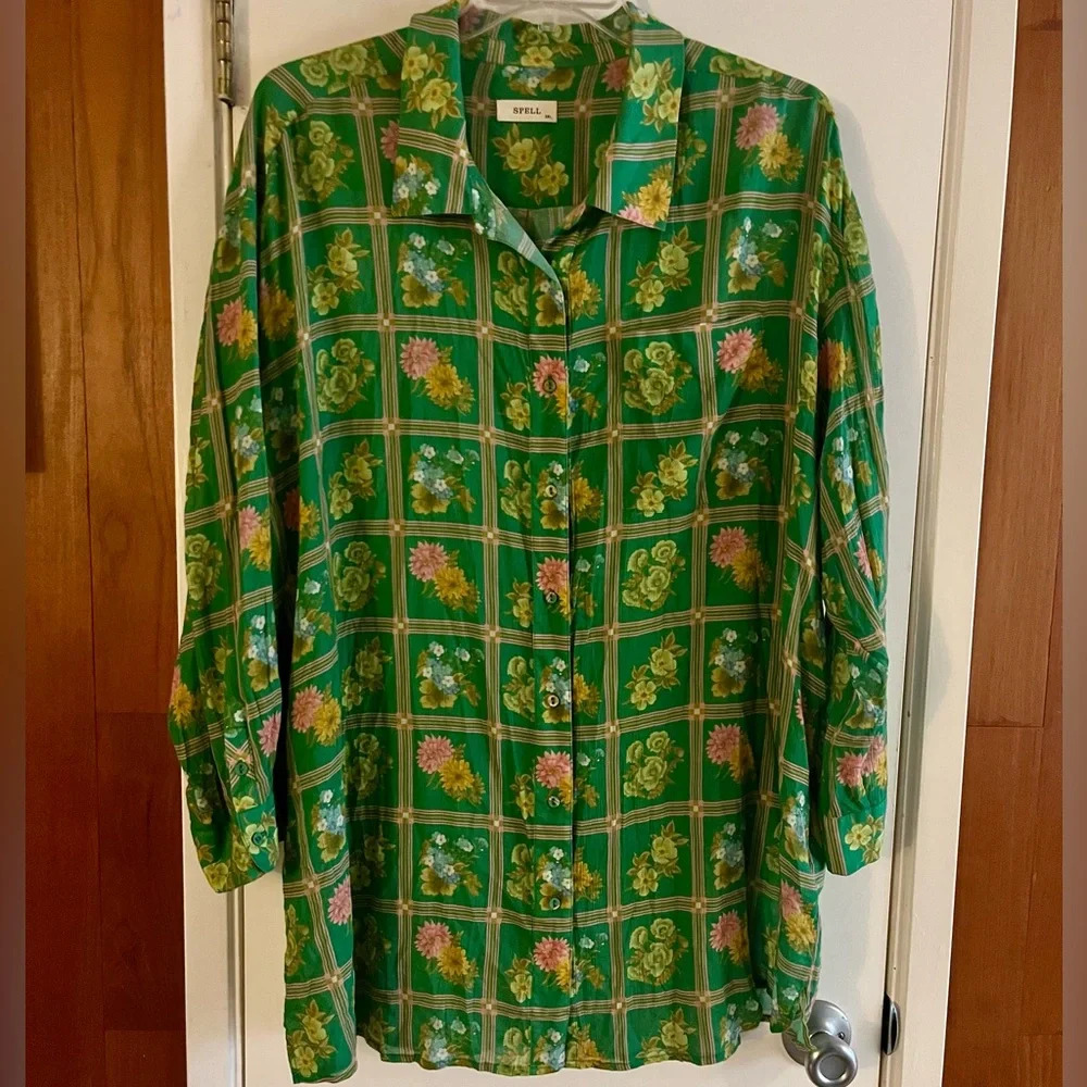 Spell The Flora Shirt in Citrus Crush - Picture 3 of 10